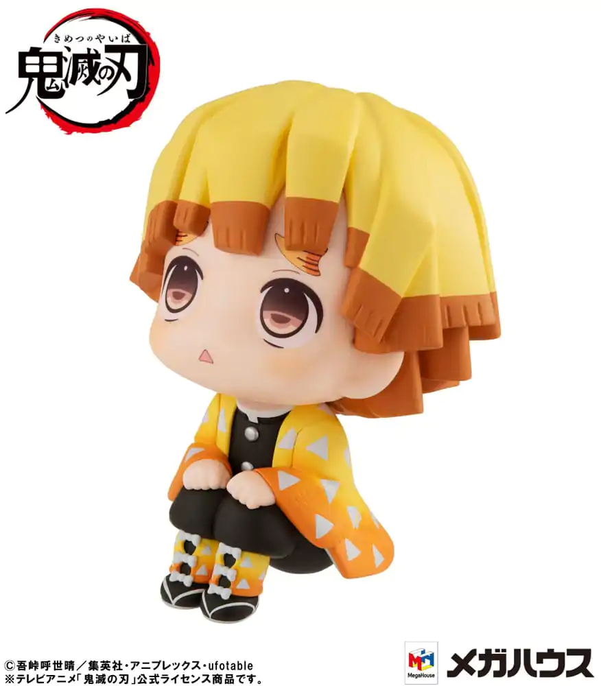 Demon Slayer Kimetsu no Yaiba Look Up Zenitsu Agatsuma PVC szobor figura 11 cm termékfotó