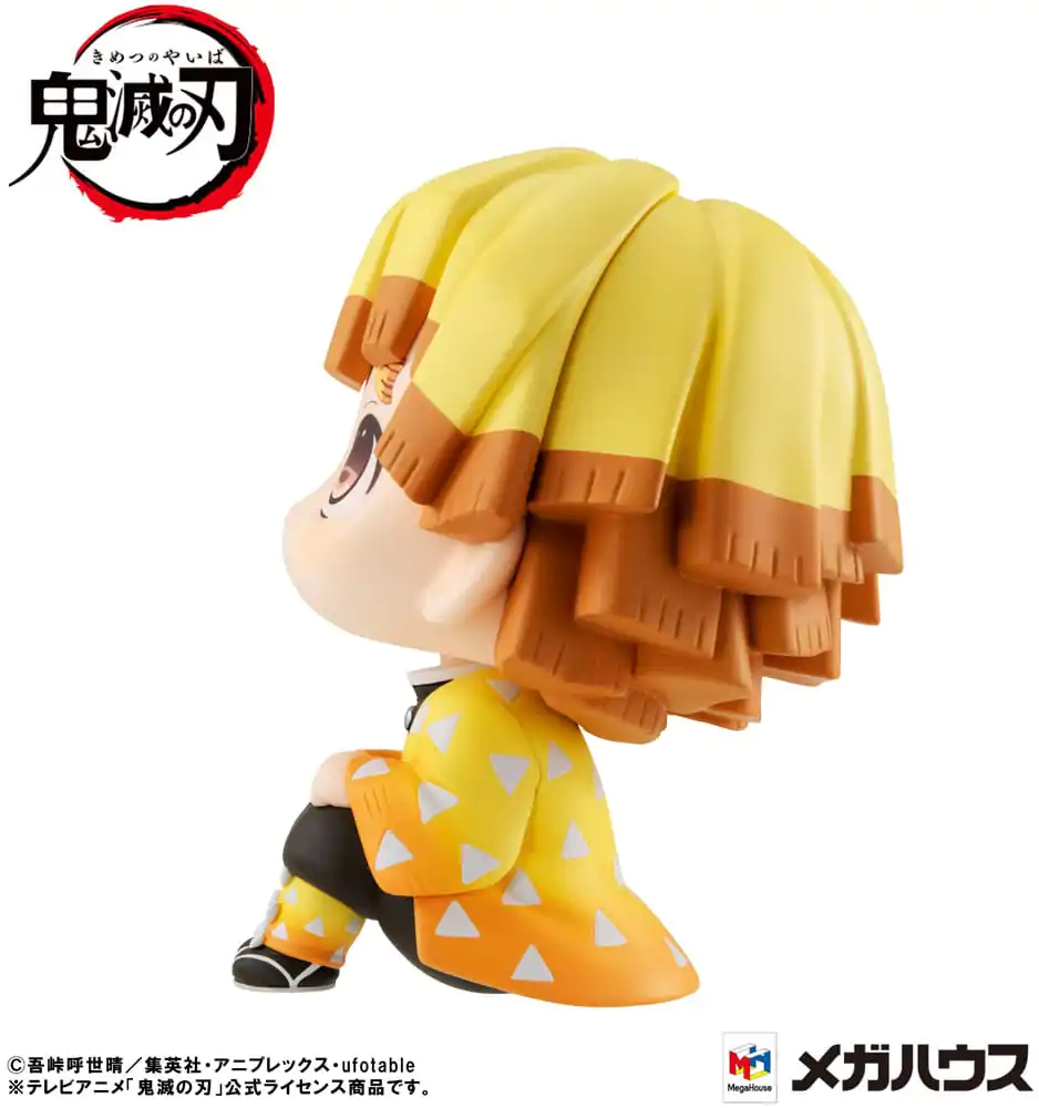 Demon Slayer Kimetsu no Yaiba Look Up Zenitsu Agatsuma PVC szobor figura 11 cm termékfotó