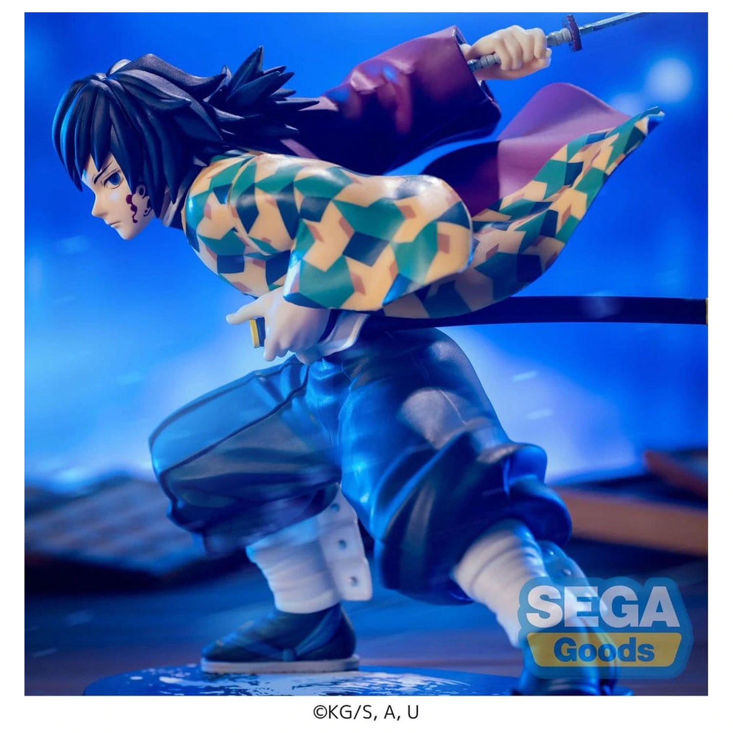 Demon Slayer: Kimetsu no Yaiba Luminasta Giyu Tomioka Awakening  PVC figura15 cm termékfotó