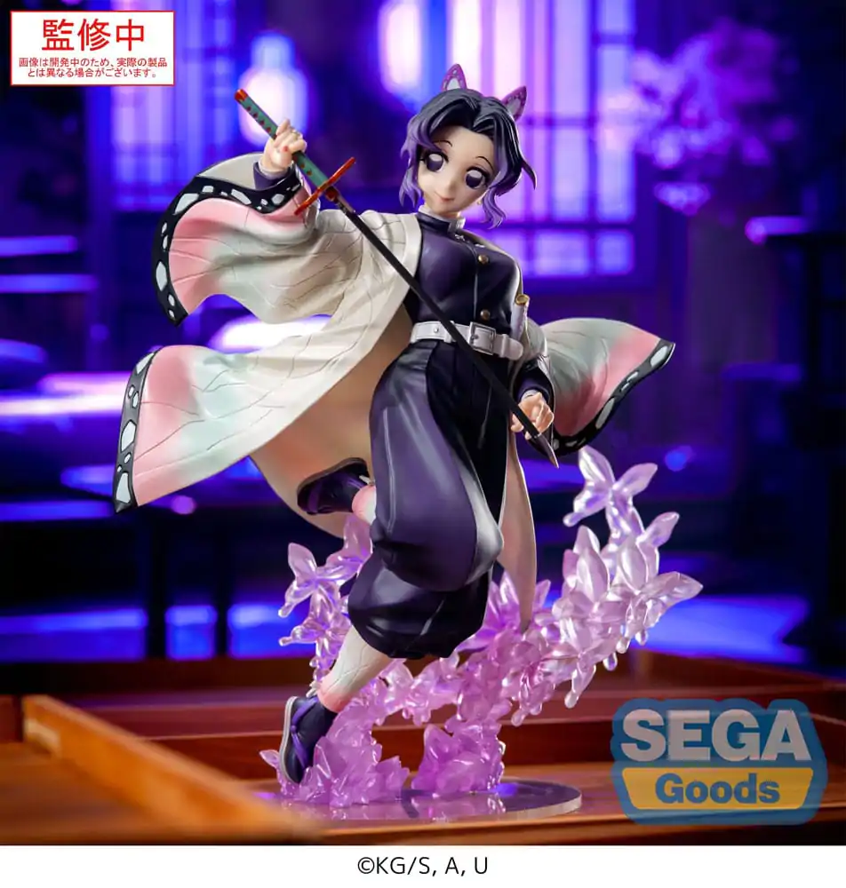 Demon Slayer: Kimetsu no Yaiba Luminasta Shinobu Kocho PVC szobor figura 18 cm termékfotó