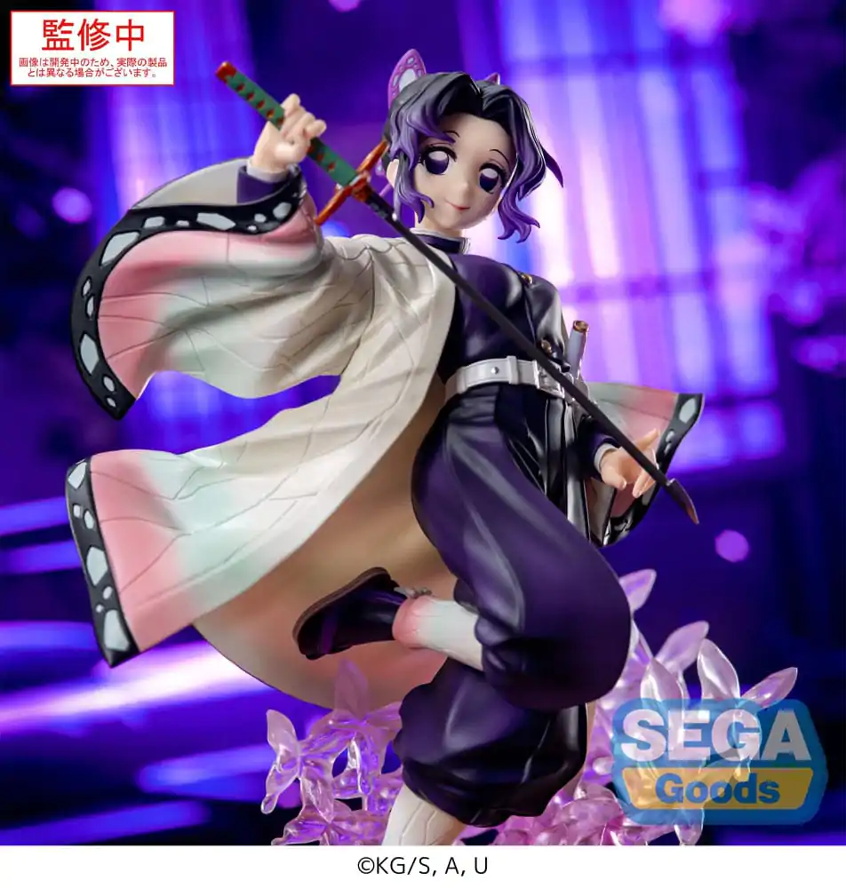 Demon Slayer: Kimetsu no Yaiba Luminasta Shinobu Kocho PVC szobor figura 18 cm termékfotó