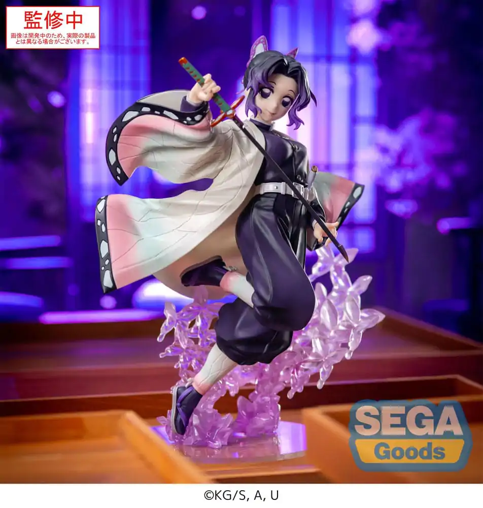 Demon Slayer: Kimetsu no Yaiba Luminasta Shinobu Kocho PVC szobor figura 18 cm termékfotó