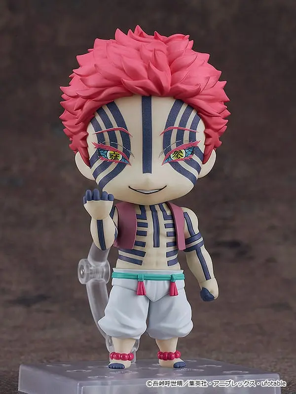 Demon Slayer: Kimetsu no Yaiba Nendoroid akciófigura Akaza 10 cm termékfotó