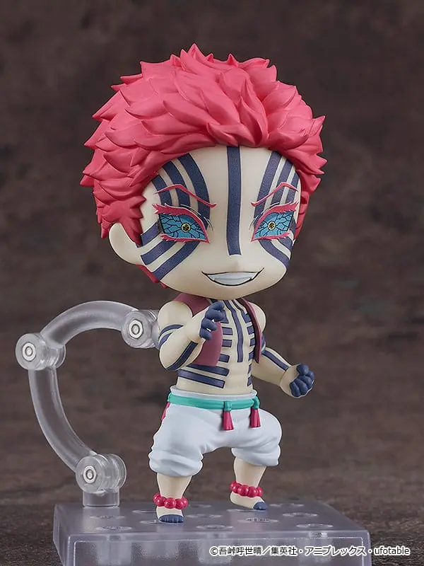 Demon Slayer: Kimetsu no Yaiba Nendoroid akciófigura Akaza 10 cm termékfotó