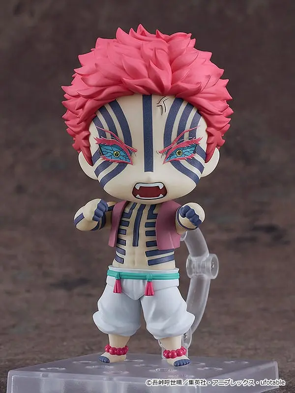 Demon Slayer: Kimetsu no Yaiba Nendoroid akciófigura Akaza 10 cm termékfotó