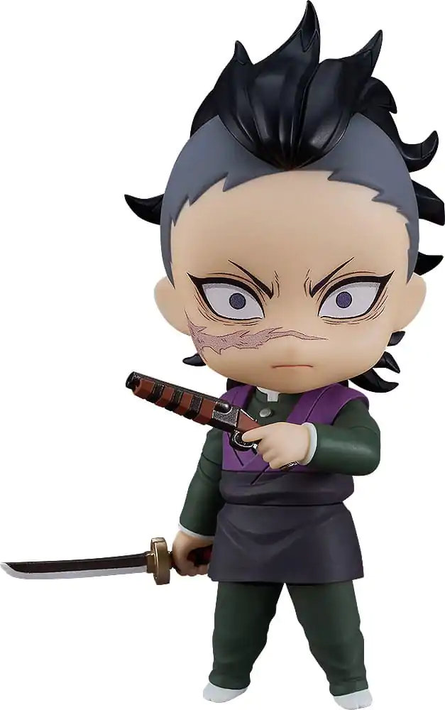 Demon Slayer: Kimetsu no Yaiba Nendoroid akciófigura Genya Shinazugawa 10 cm termékfotó