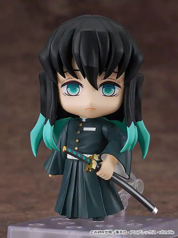 Demon Slayer: Kimetsu no Yaiba Nendoroid akciófigura Muichiro Tokito 10 cm termékfotó