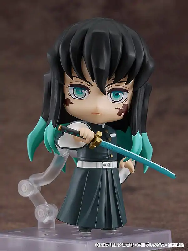 Demon Slayer: Kimetsu no Yaiba Nendoroid akciófigura Muichiro Tokito 10 cm termékfotó