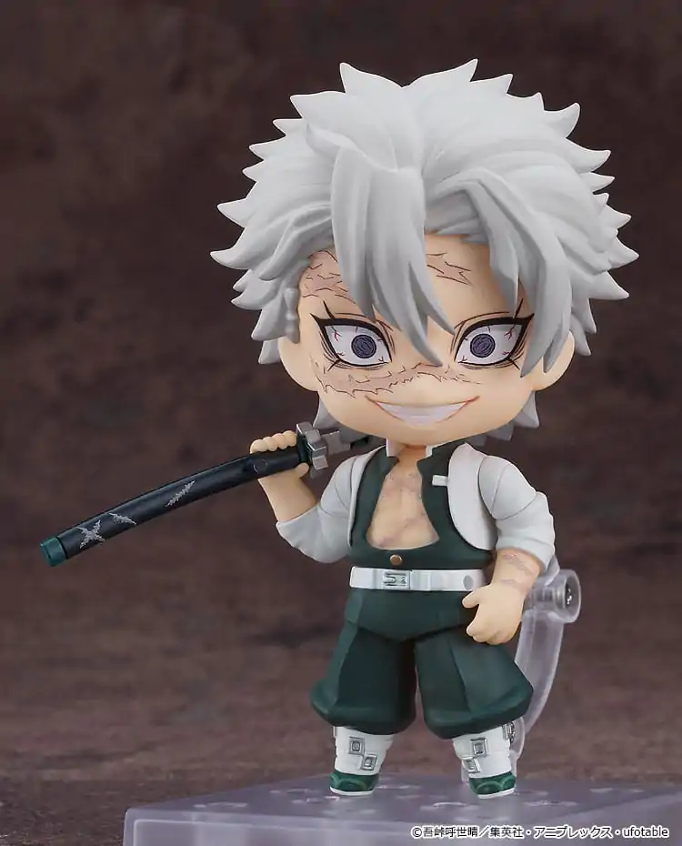 Demon Slayer: Kimetsu no Yaiba Nendoroid akciófigura Sanemi Shinazugawa 10 cm termékfotó