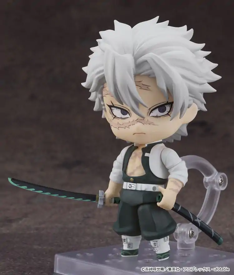 Demon Slayer: Kimetsu no Yaiba Nendoroid akciófigura Sanemi Shinazugawa 10 cm termékfotó