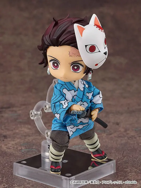 Demon Slayer: Kimetsu no Yaiba Nendoroid akciófigura Tanjiro Kamado: Final Selection Ver. 10 cm termékfotó