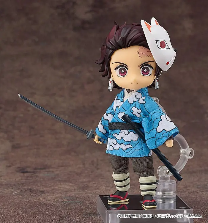 Demon Slayer: Kimetsu no Yaiba Nendoroid akciófigura Tanjiro Kamado: Final Selection Ver. 10 cm termékfotó