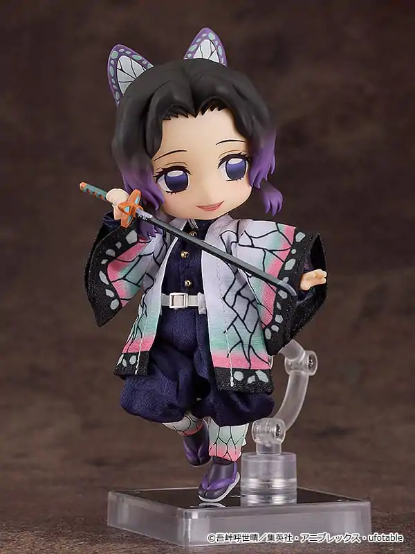 Demon Slayer: Kimetsu no Yaiba Nendoroid Doll akciófigura Shinobu Kocho 14 cm termékfotó