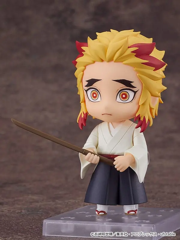 Demon Slayer: Kimetsu no Yaiba Nendoroid figura Senjuro Rengoku 10 cm termékfotó