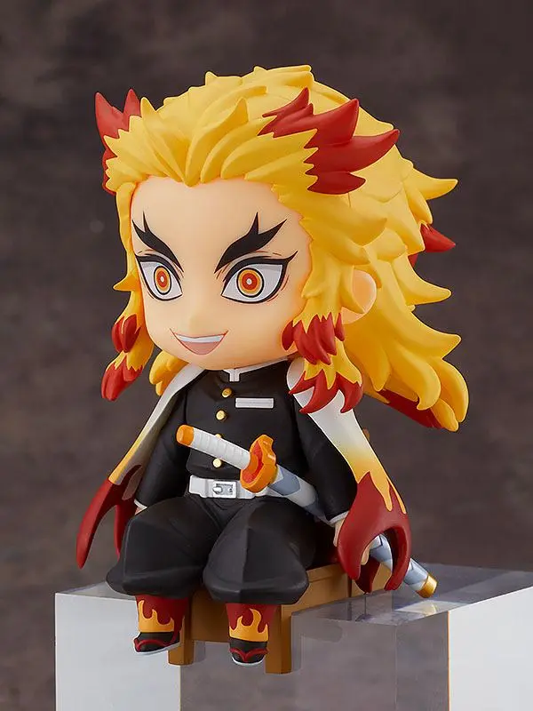 Demon Slayer: Kimetsu no Yaiba Nendoroid Swacchao! Kyojuro Rengoku figura 9 cm termékfotó