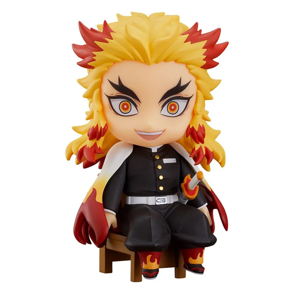 Demon Slayer: Kimetsu no Yaiba Nendoroid Swacchao! Kyojuro Rengoku figura 9 cm termékfotó