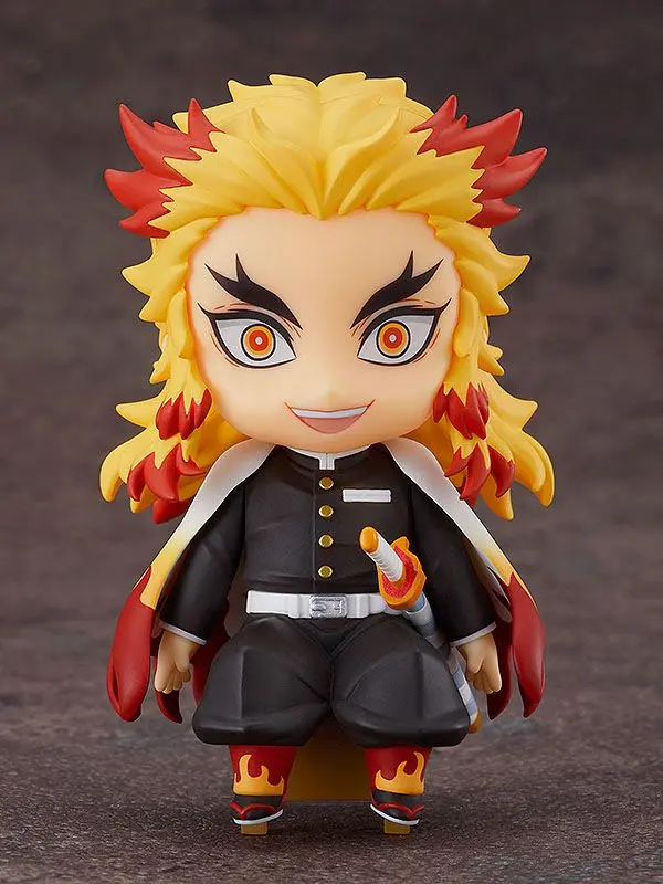 Demon Slayer: Kimetsu no Yaiba Nendoroid Swacchao! Kyojuro Rengoku figura 9 cm termékfotó