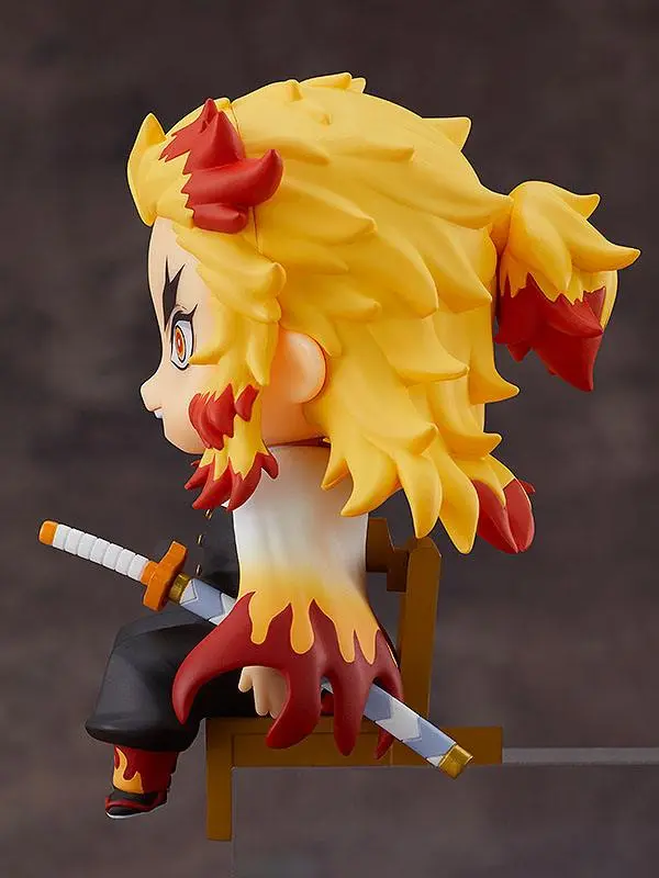Demon Slayer: Kimetsu no Yaiba Nendoroid Swacchao! Kyojuro Rengoku figura 9 cm termékfotó