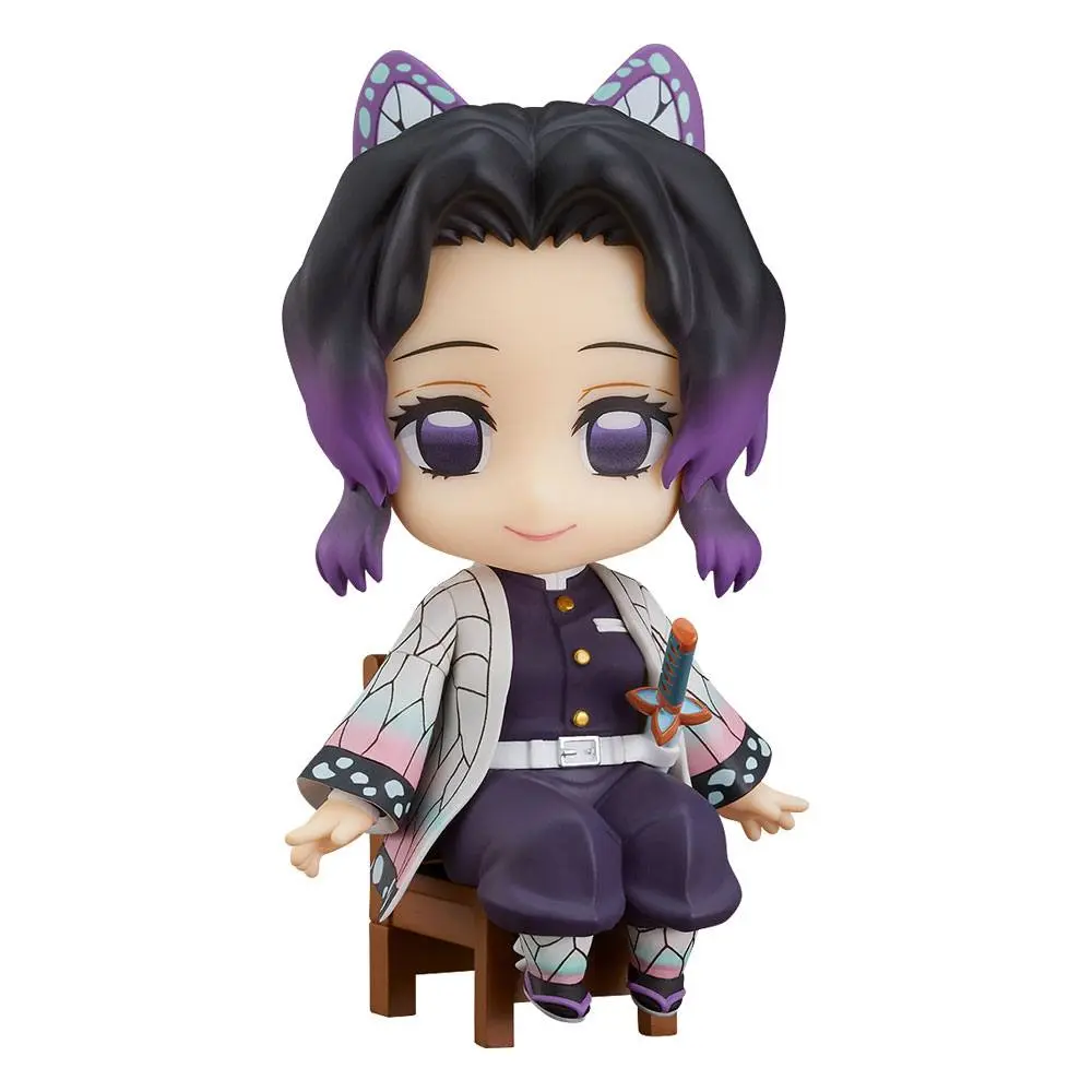 Demon Slayer: Kimetsu no Yaiba Nendoroid Swacchao! Shinobu Kocho figura 9 cm termékfotó