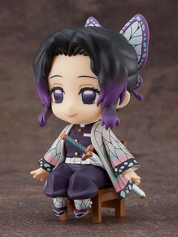 Demon Slayer: Kimetsu no Yaiba Nendoroid Swacchao! Shinobu Kocho figura 9 cm termékfotó