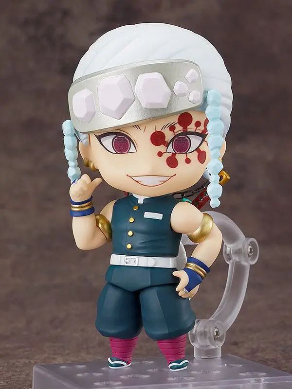 Demon Slayer: Kimetsu no Yaiba Nendoroid Tengen Uzui figura 10 cm termékfotó