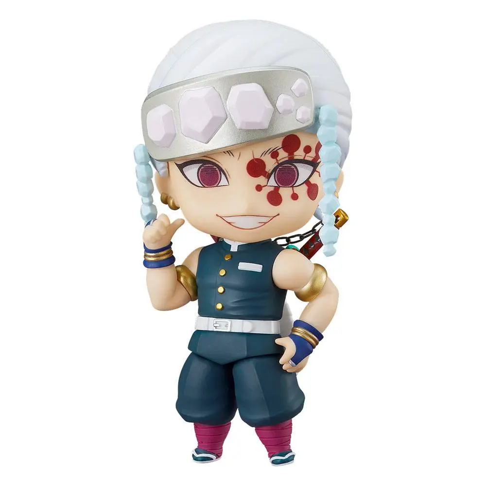 Demon Slayer: Kimetsu no Yaiba Nendoroid Tengen Uzui figura 10 cm termékfotó