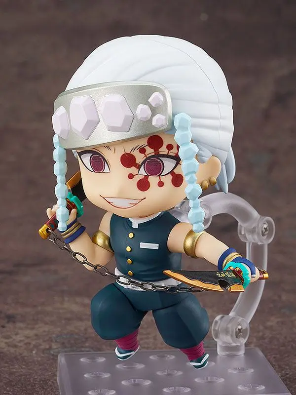 Demon Slayer: Kimetsu no Yaiba Nendoroid Tengen Uzui figura 10 cm termékfotó