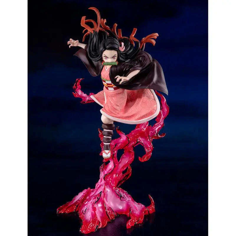 Demon Slayer: Kimetsu no Yaiba Nezuko Kamado Blood Demon Art figura 19cm termékfotó