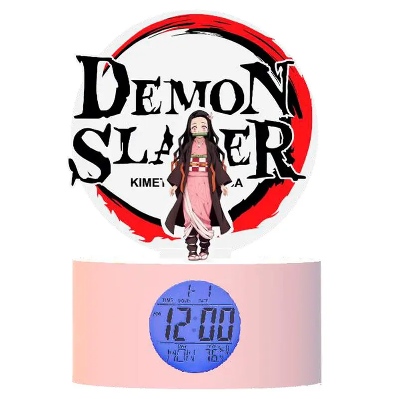 Demon Slayer Kimetsu no Yaiba Nezuko Kamado ébresztőóra figurával 22cm termékfotó