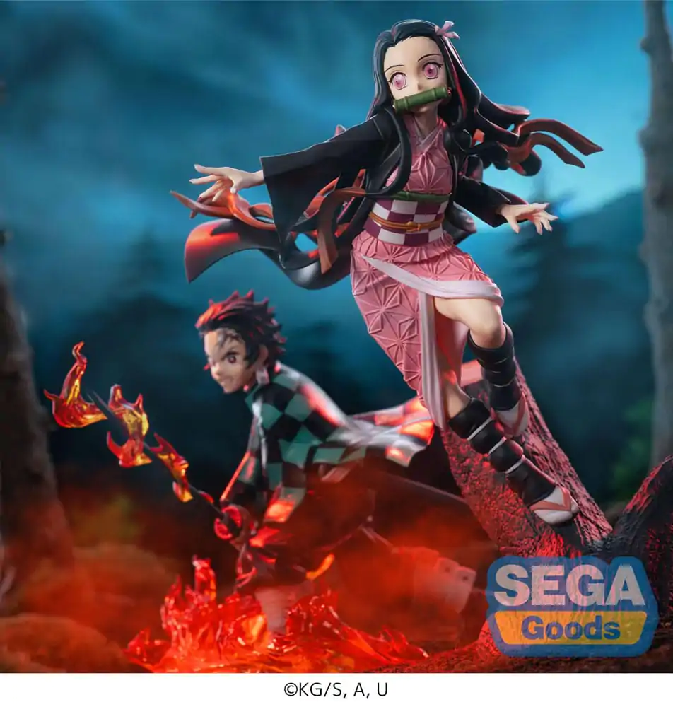 Demon Slayer: Kimetsu no Yaiba Nezuko Kamado PVC szobor figura 20 cm termékfotó