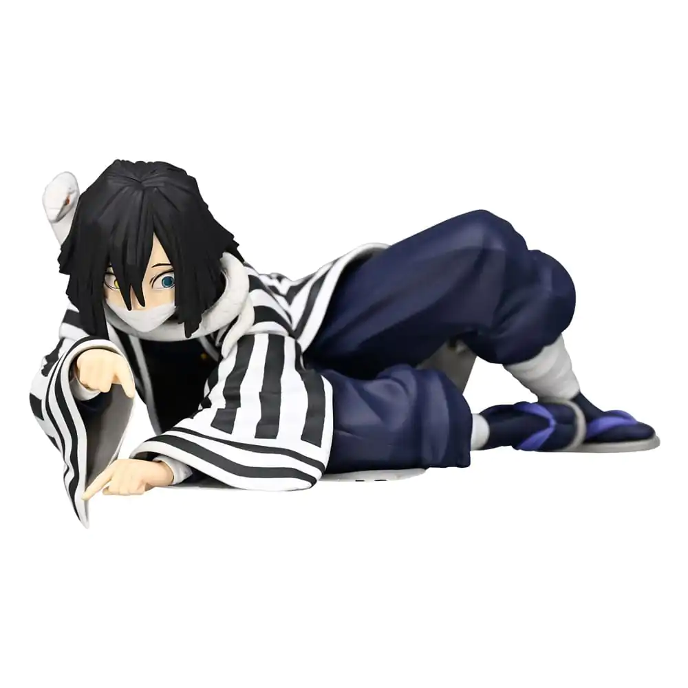 Demon Slayer: Kimetsu no Yaiba Noodle Stopper Iguro Obanai PVC szobor figura 11 cm termékfotó
