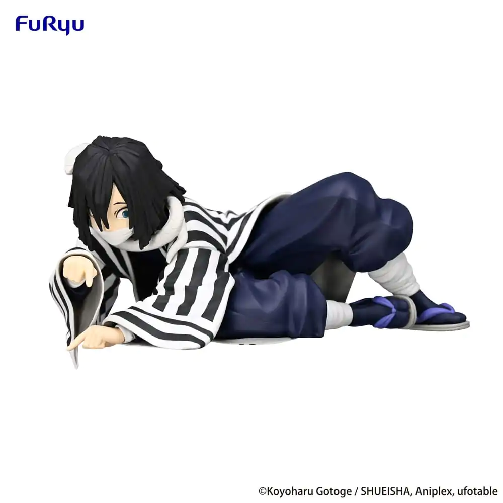 Demon Slayer: Kimetsu no Yaiba Noodle Stopper Iguro Obanai PVC szobor figura 11 cm termékfotó