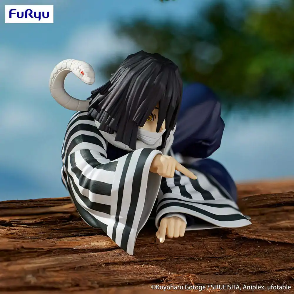 Demon Slayer: Kimetsu no Yaiba Noodle Stopper Iguro Obanai PVC szobor figura 11 cm termékfotó