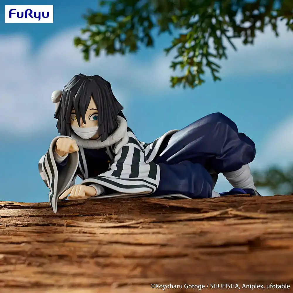 Demon Slayer: Kimetsu no Yaiba Noodle Stopper Iguro Obanai PVC szobor figura 11 cm termékfotó
