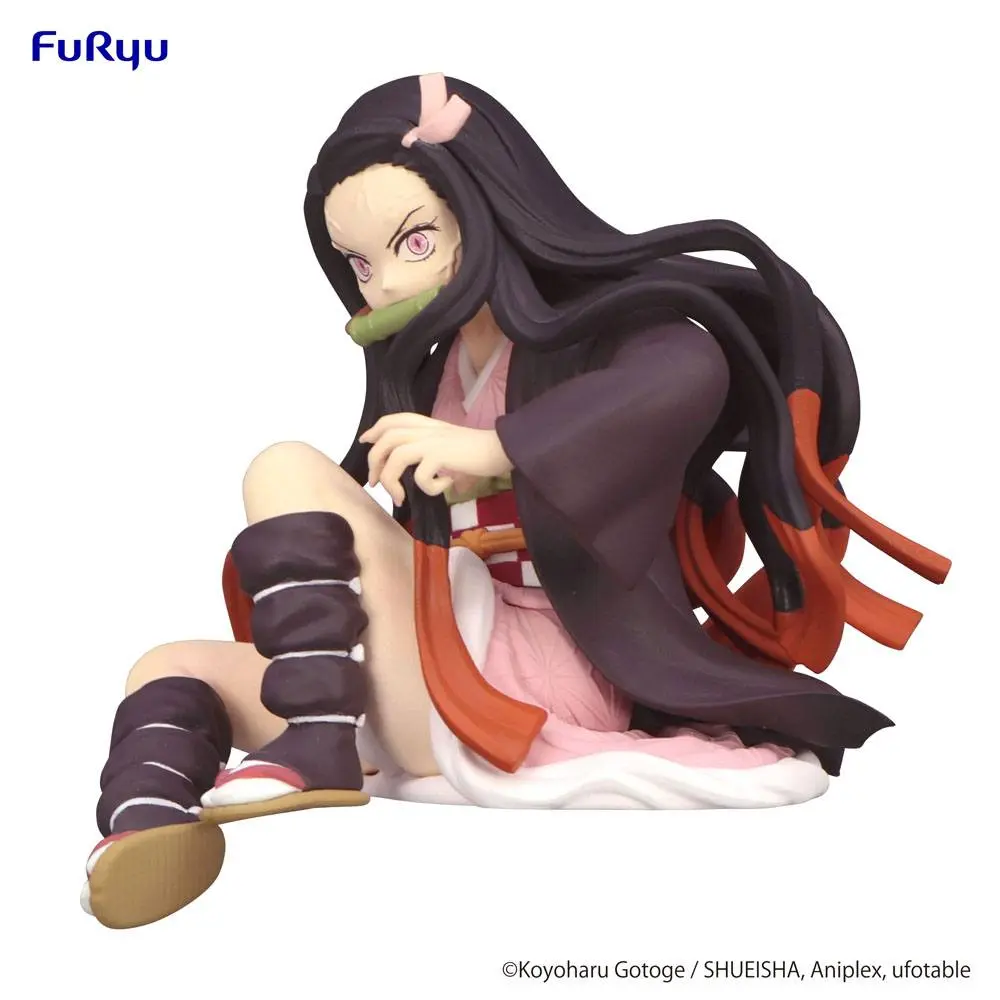 Demon Slayer: Kimetsu no Yaiba Noodle Stopper Kamado Nezuko PVC szobor figura 10 cm termékfotó