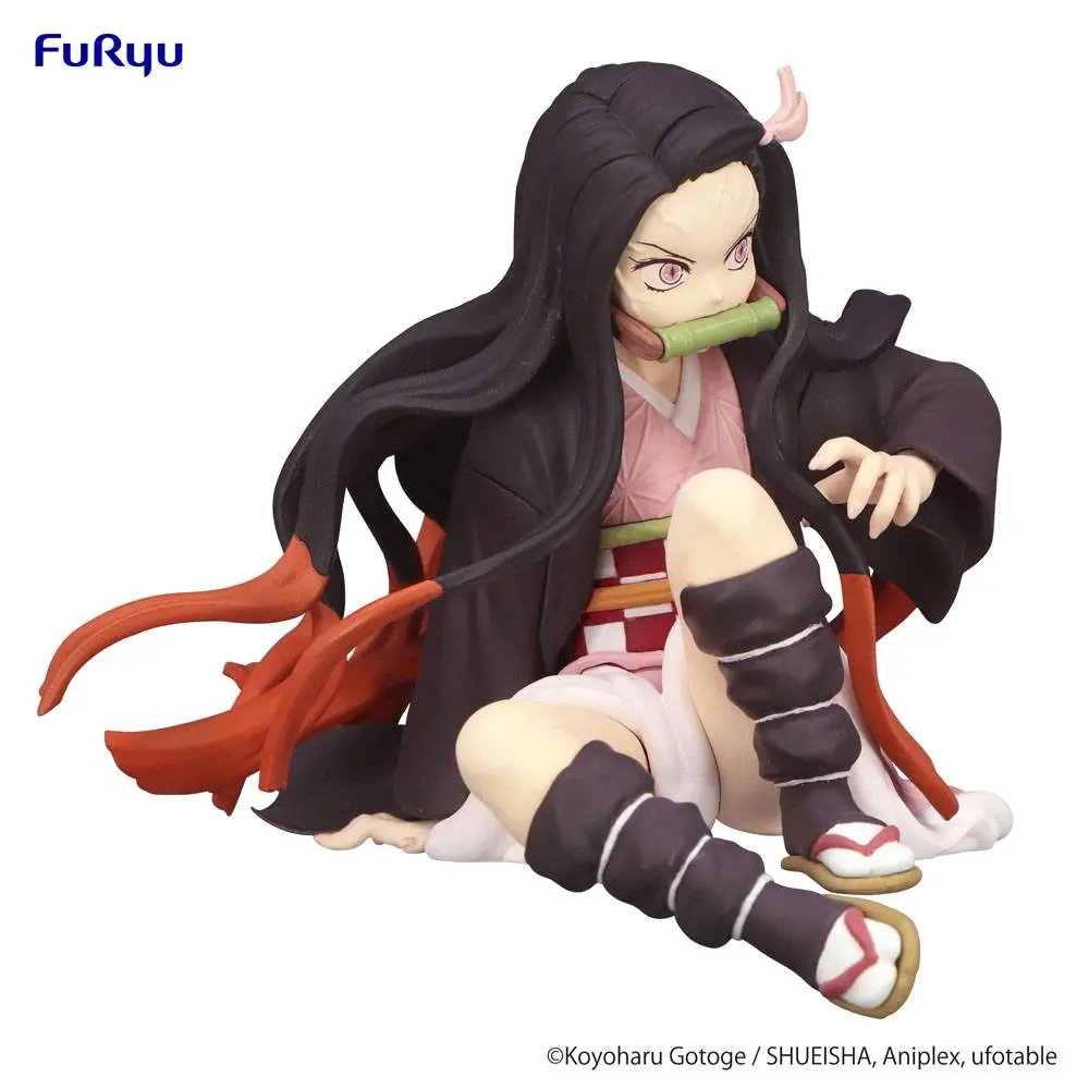 Demon Slayer: Kimetsu no Yaiba Noodle Stopper Kamado Nezuko PVC szobor figura 10 cm termékfotó