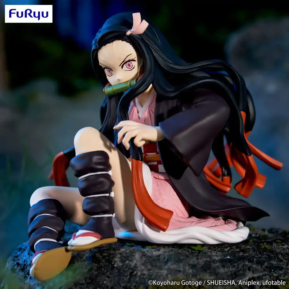 Demon Slayer: Kimetsu no Yaiba Noodle Stopper Kamado Nezuko PVC szobor figura 13 cm termékfotó