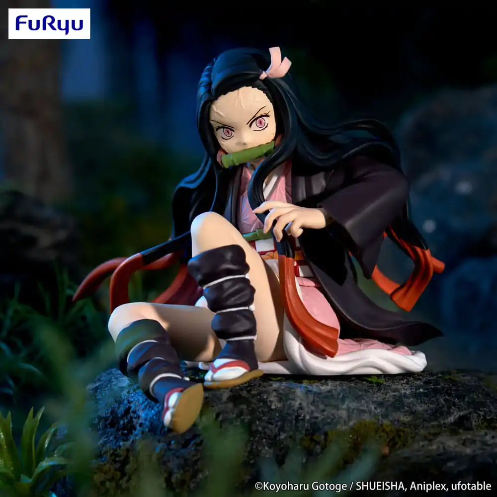 Demon Slayer: Kimetsu no Yaiba Noodle Stopper Kamado Nezuko PVC szobor figura 13 cm termékfotó