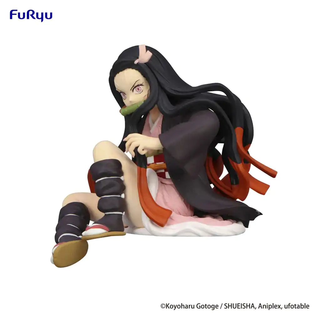Demon Slayer: Kimetsu no Yaiba Noodle Stopper Kamado Nezuko PVC szobor figura 13 cm termékfotó