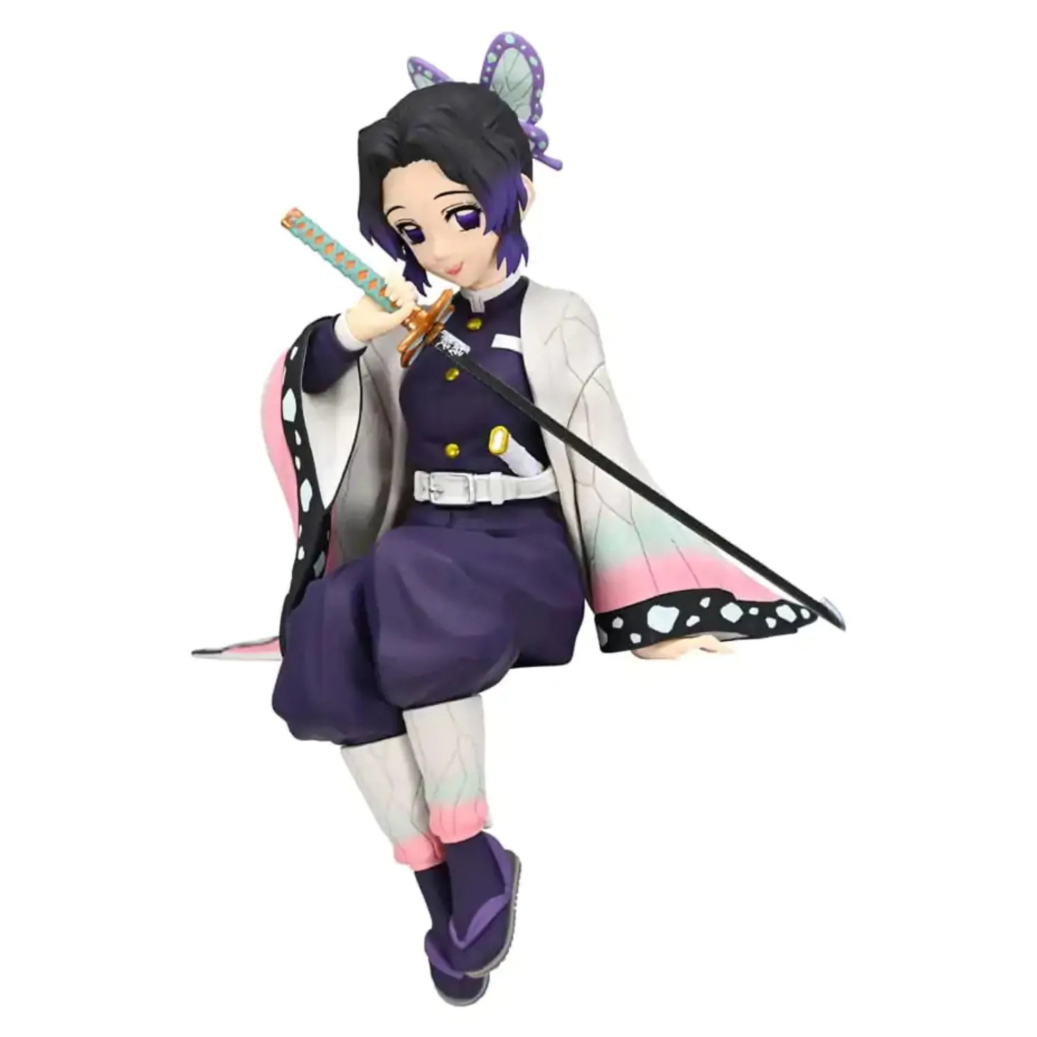 Demon Slayer: Kimetsu no Yaiba Noodle Stopper Kocho Shinobu PVC szobor figura 11 cm termékfotó