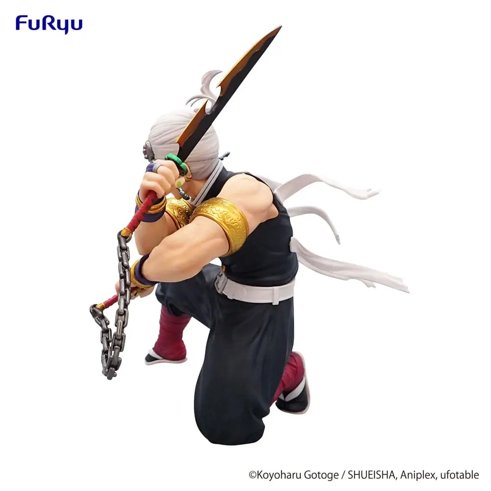 Demon Slayer: Kimetsu no Yaiba Noodle Stopper Uzui Tengen PVC szobor figura 15 cm termékfotó
