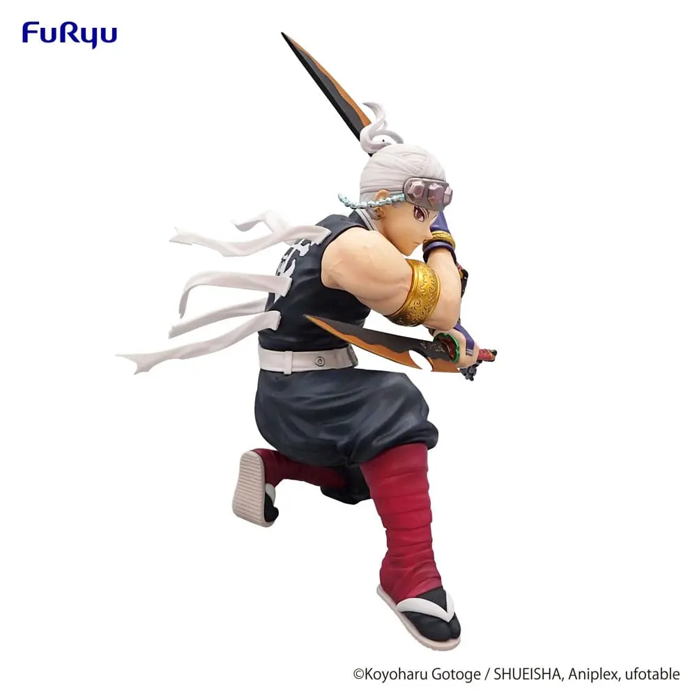 Demon Slayer: Kimetsu no Yaiba Noodle Stopper Uzui Tengen PVC szobor figura 15 cm termékfotó