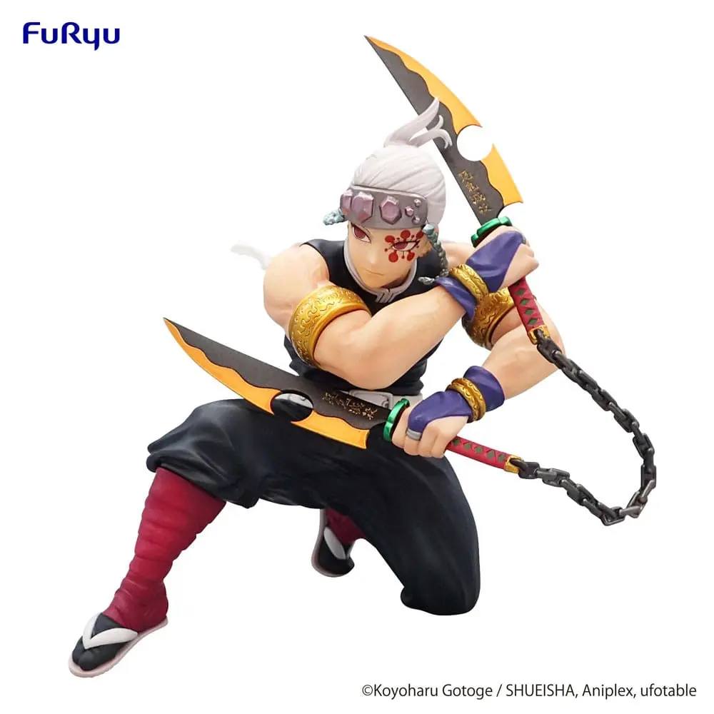 Demon Slayer: Kimetsu no Yaiba Noodle Stopper Uzui Tengen PVC szobor figura 15 cm termékfotó