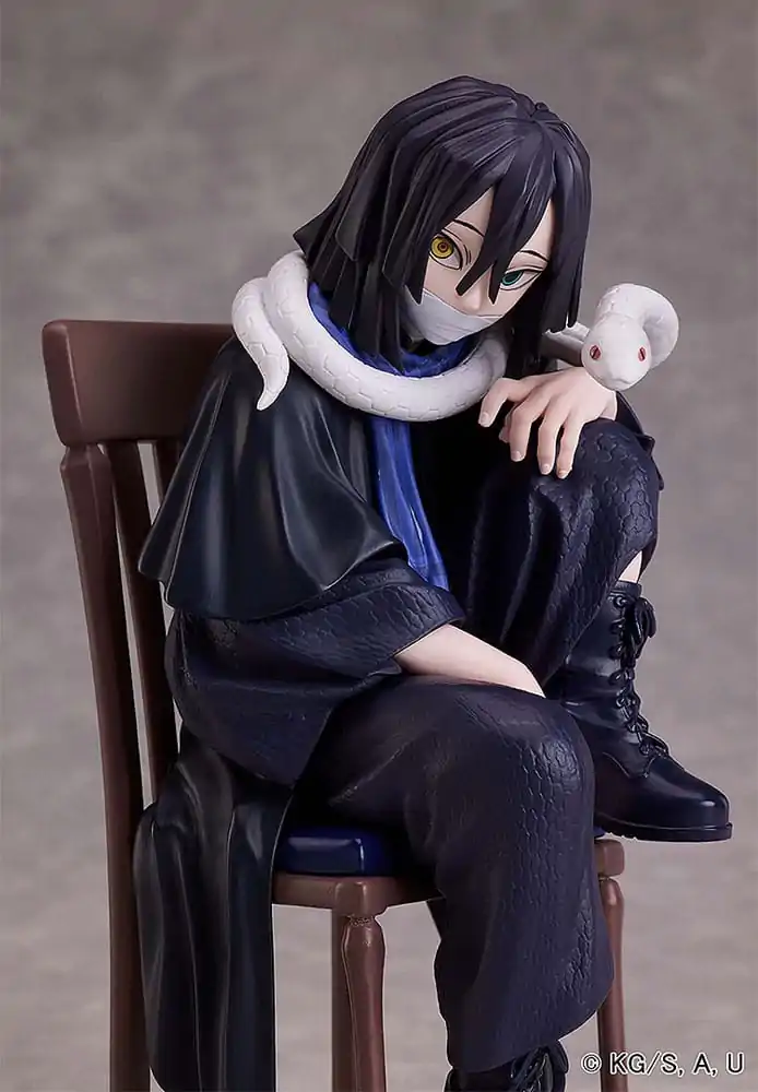 Demon Slayer: Kimetsu no Yaiba Obanai Iguro szobor figura 15 cm termékfotó