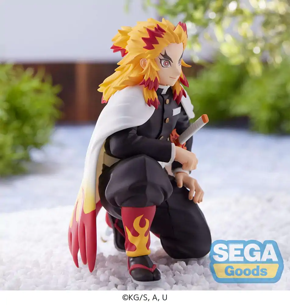 Demon Slayer: Kimetsu no Yaiba PM Kyojuro Rengoku Hashira Meeting (re-run) PVC szobor figura 11 cm termékfotó