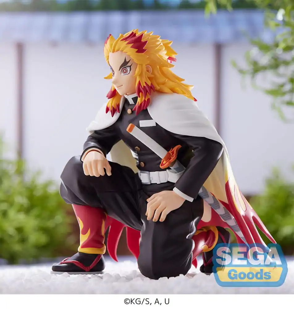 Demon Slayer: Kimetsu no Yaiba PM Kyojuro Rengoku Hashira Meeting (re-run) PVC szobor figura 11 cm termékfotó