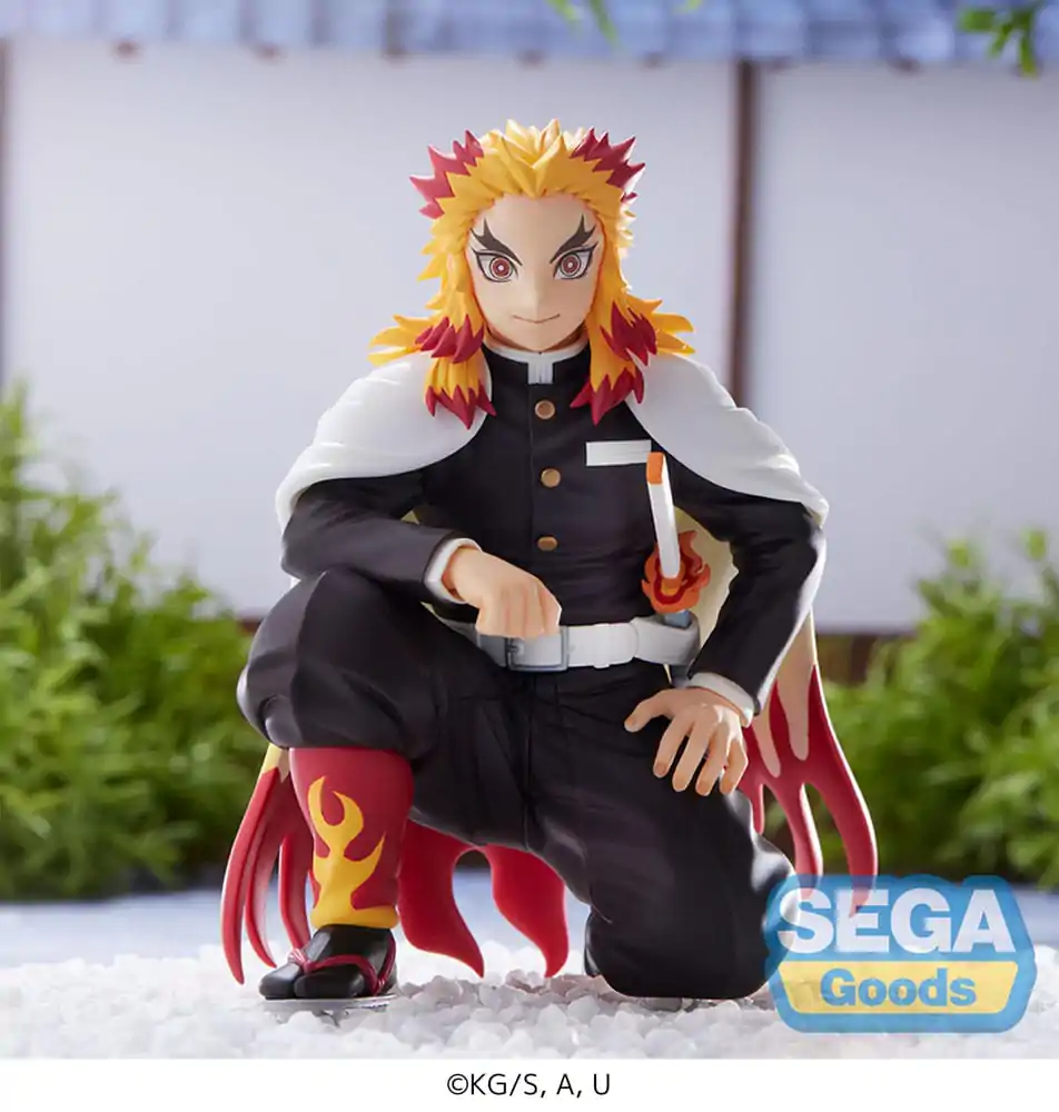 Demon Slayer: Kimetsu no Yaiba PM Kyojuro Rengoku Hashira Meeting (re-run) PVC szobor figura 11 cm termékfotó