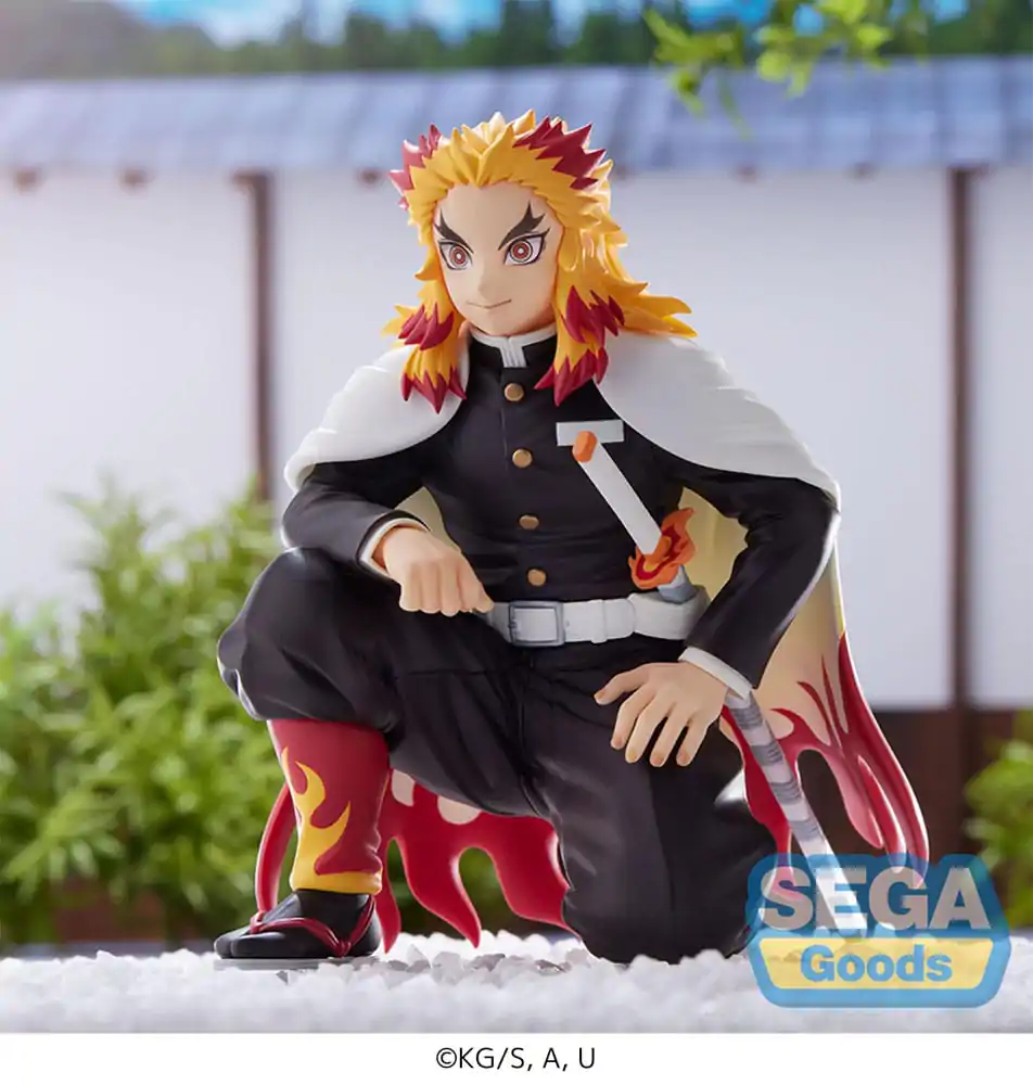 Demon Slayer: Kimetsu no Yaiba PM Kyojuro Rengoku Hashira Meeting (re-run) PVC szobor figura 11 cm termékfotó