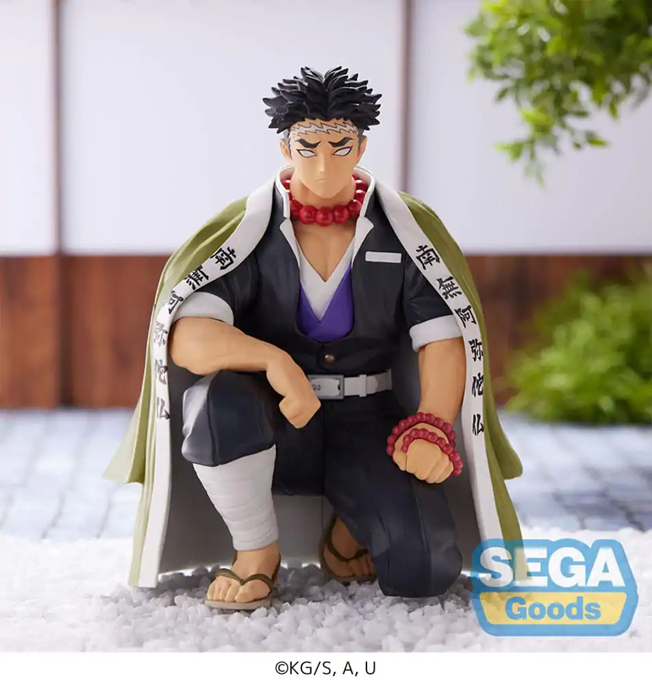 Demon Slayer: Kimetsu no Yaiba PM Perching Gyomei Himejima Hashira Meeting (re-run) PVC szobor figura 15 cm termékfotó