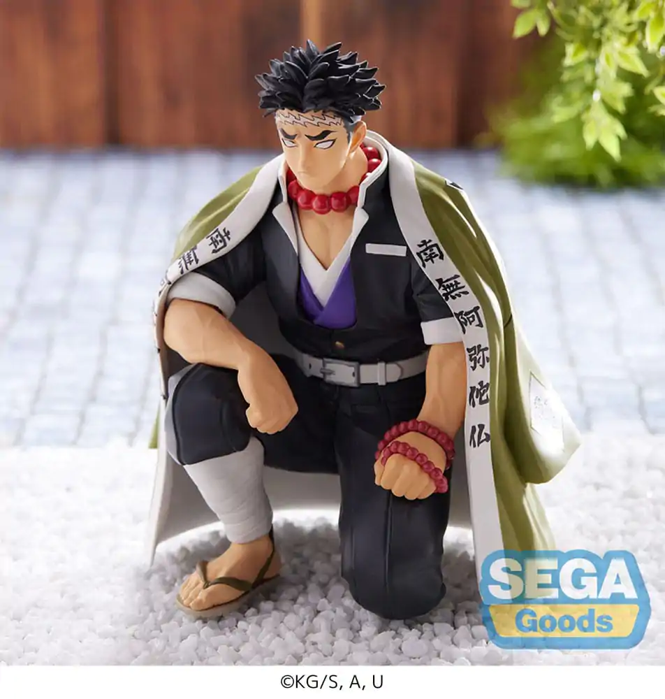 Demon Slayer: Kimetsu no Yaiba PM Perching Gyomei Himejima Hashira Meeting (re-run) PVC szobor figura 15 cm termékfotó